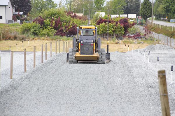 Gravel Driveway Leveling in Stow