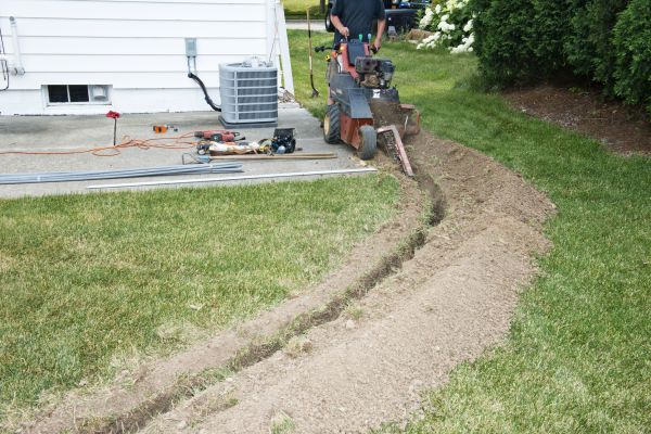 Electrical Trenching Service in Stow